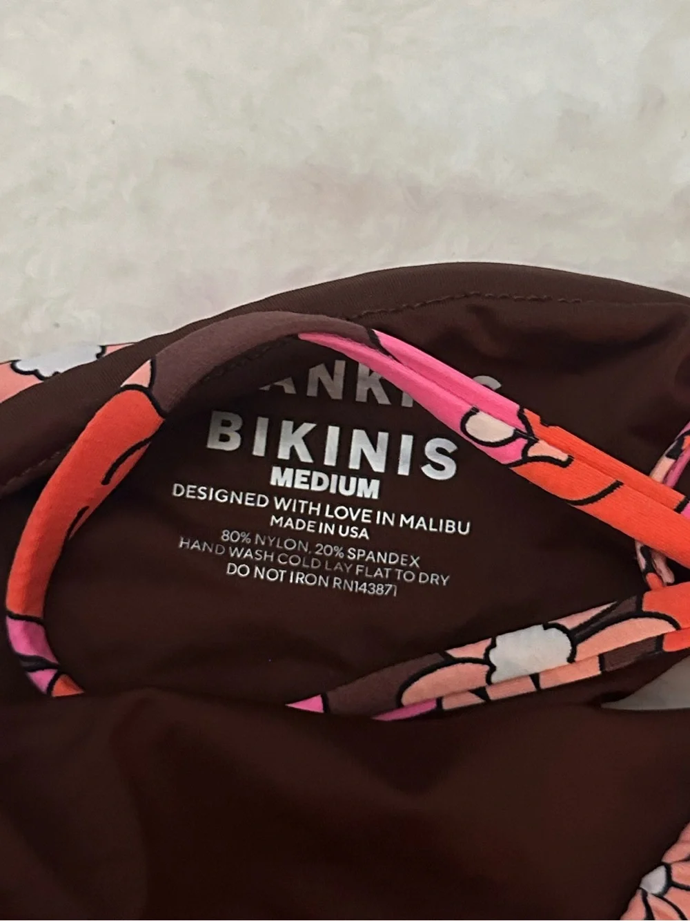 New! Frankie’s bikinis Tia bikini bottoms in tropics floral 39116